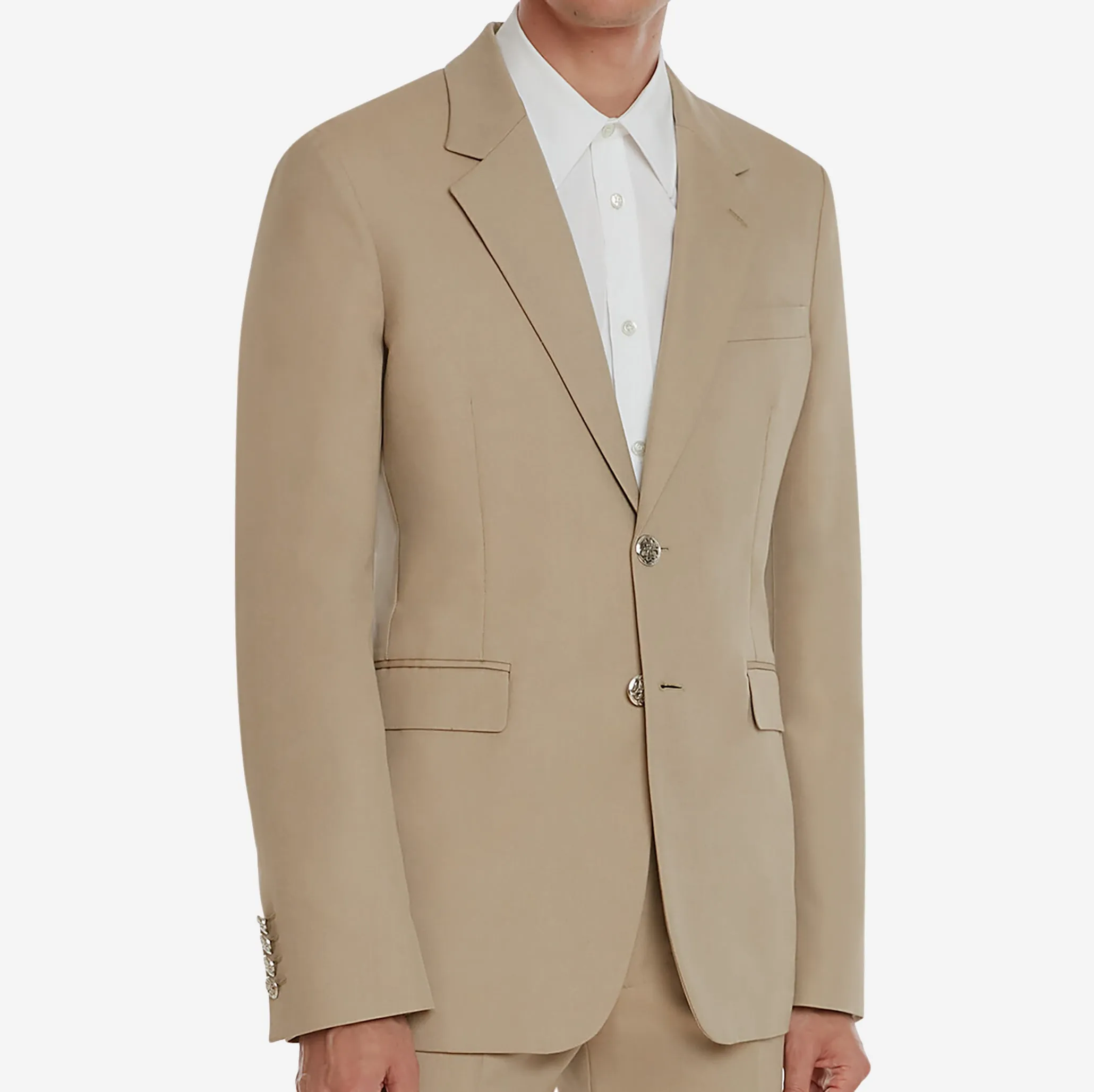 Alexander McQueen Deconstructed Single Breasted Jacket