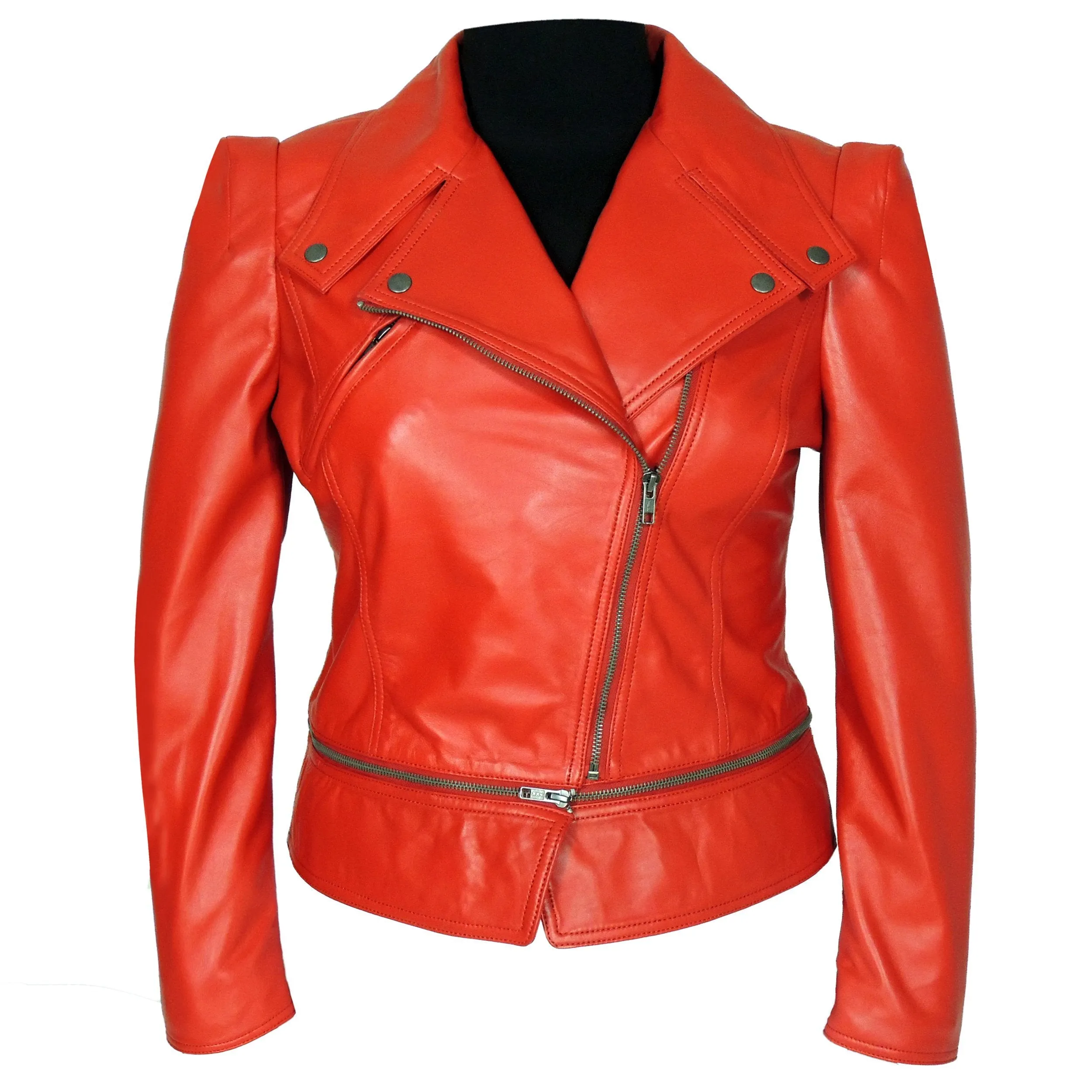 Annette Womens Leather Jacket - Discounted!