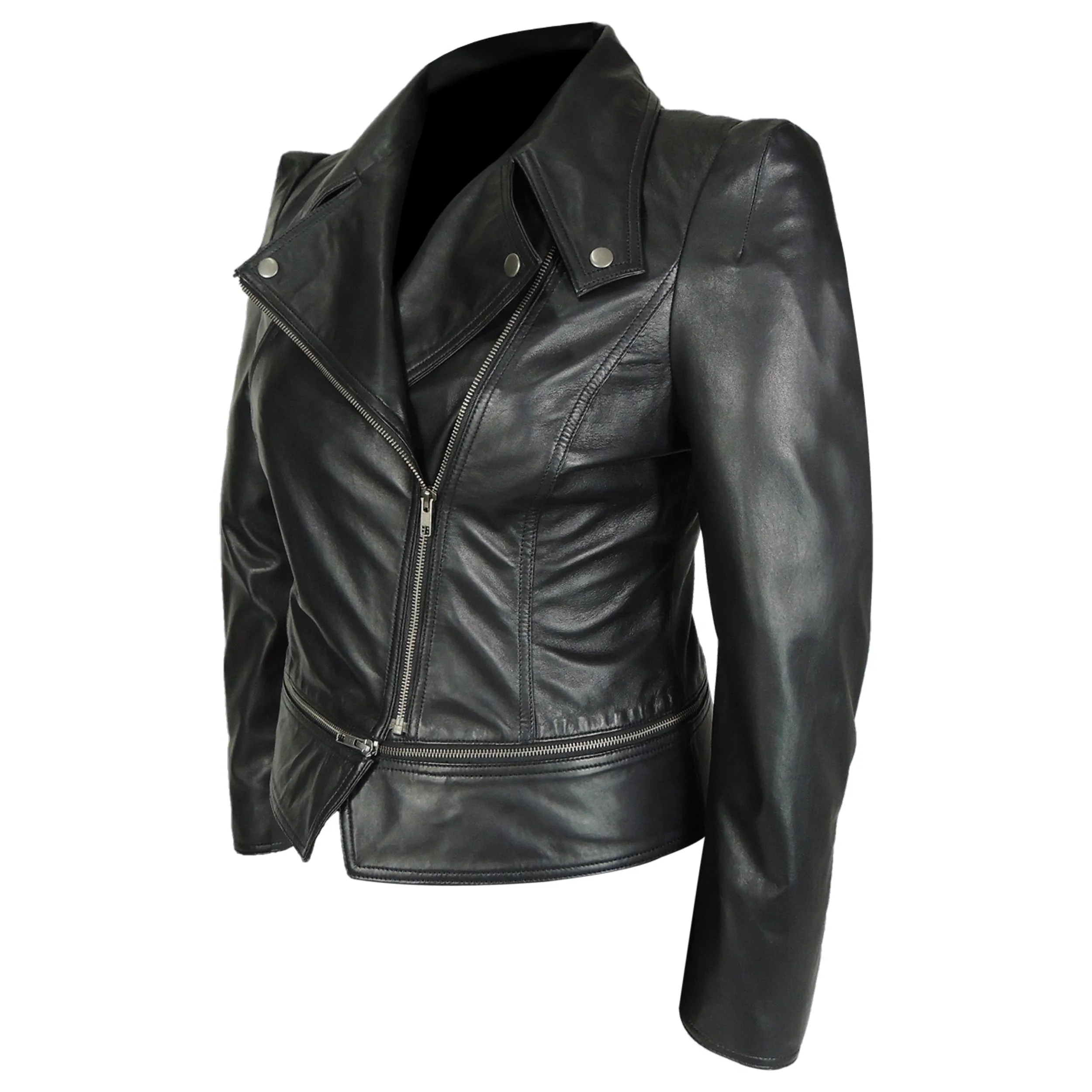 Annette Womens Leather Jacket - Discounted!