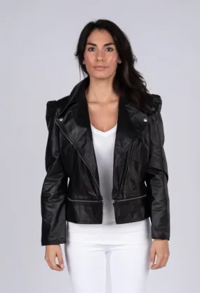 Annette Womens Leather Jacket - Discounted!