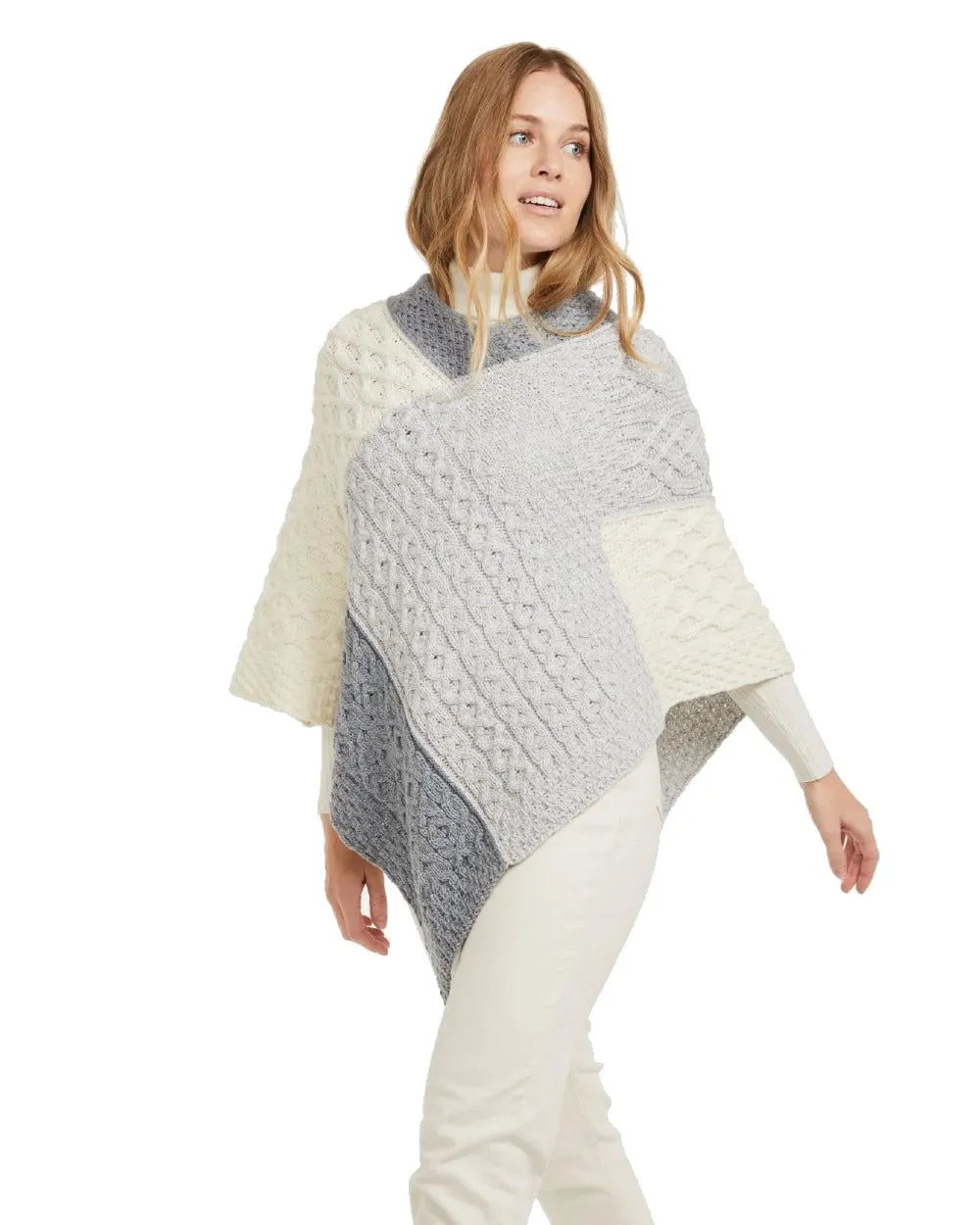 Aran Salthill Poncho