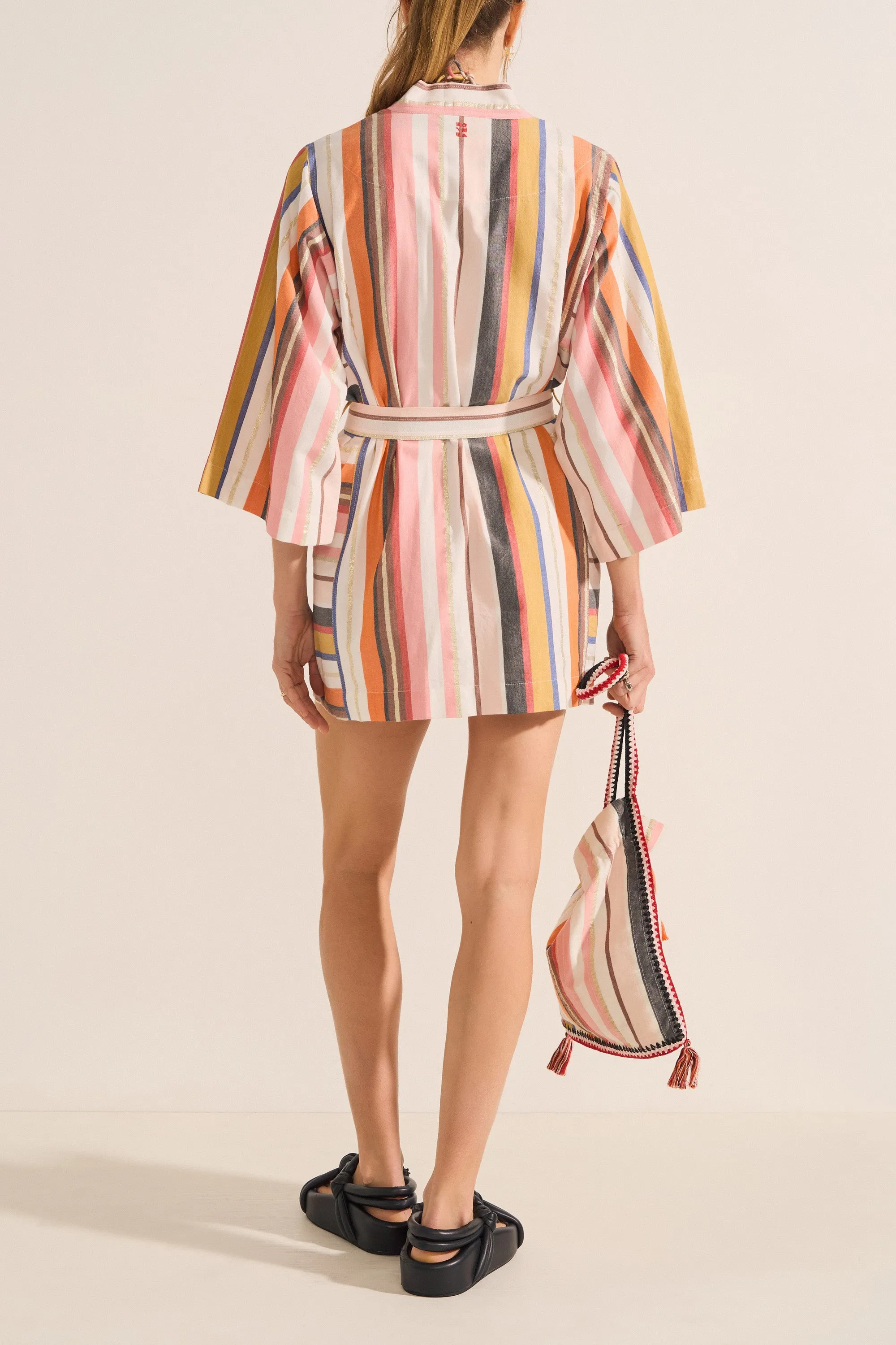 Ariane Amorgos Stripe Robe