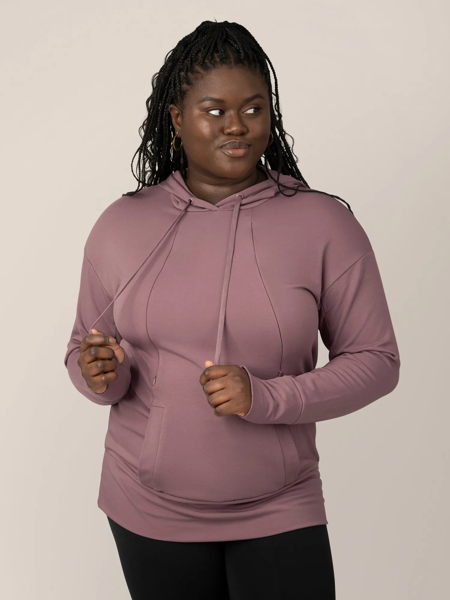 Bamboo Maternity & Nursing Hoodie | Twilight