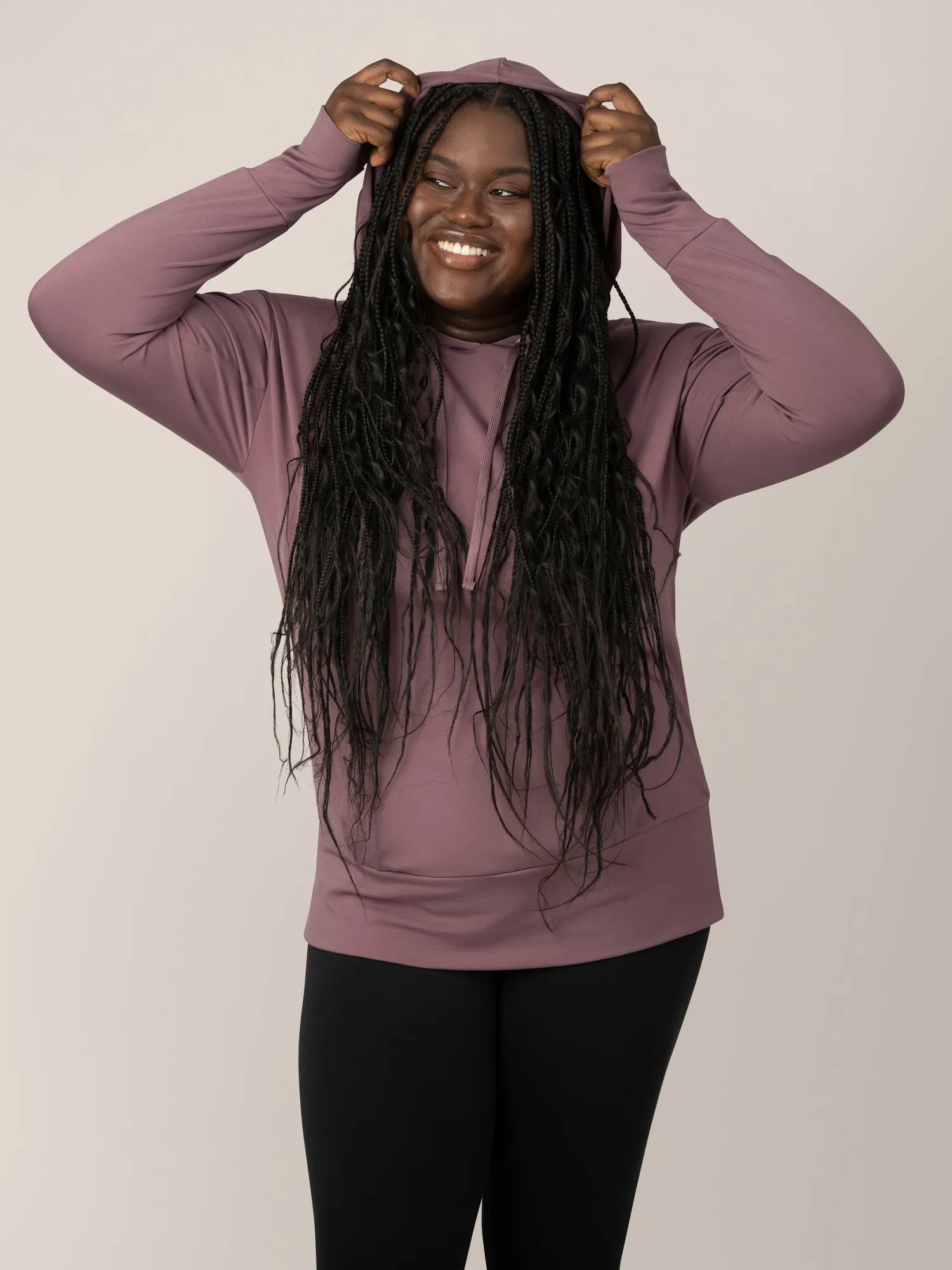 Bamboo Maternity & Nursing Hoodie | Twilight