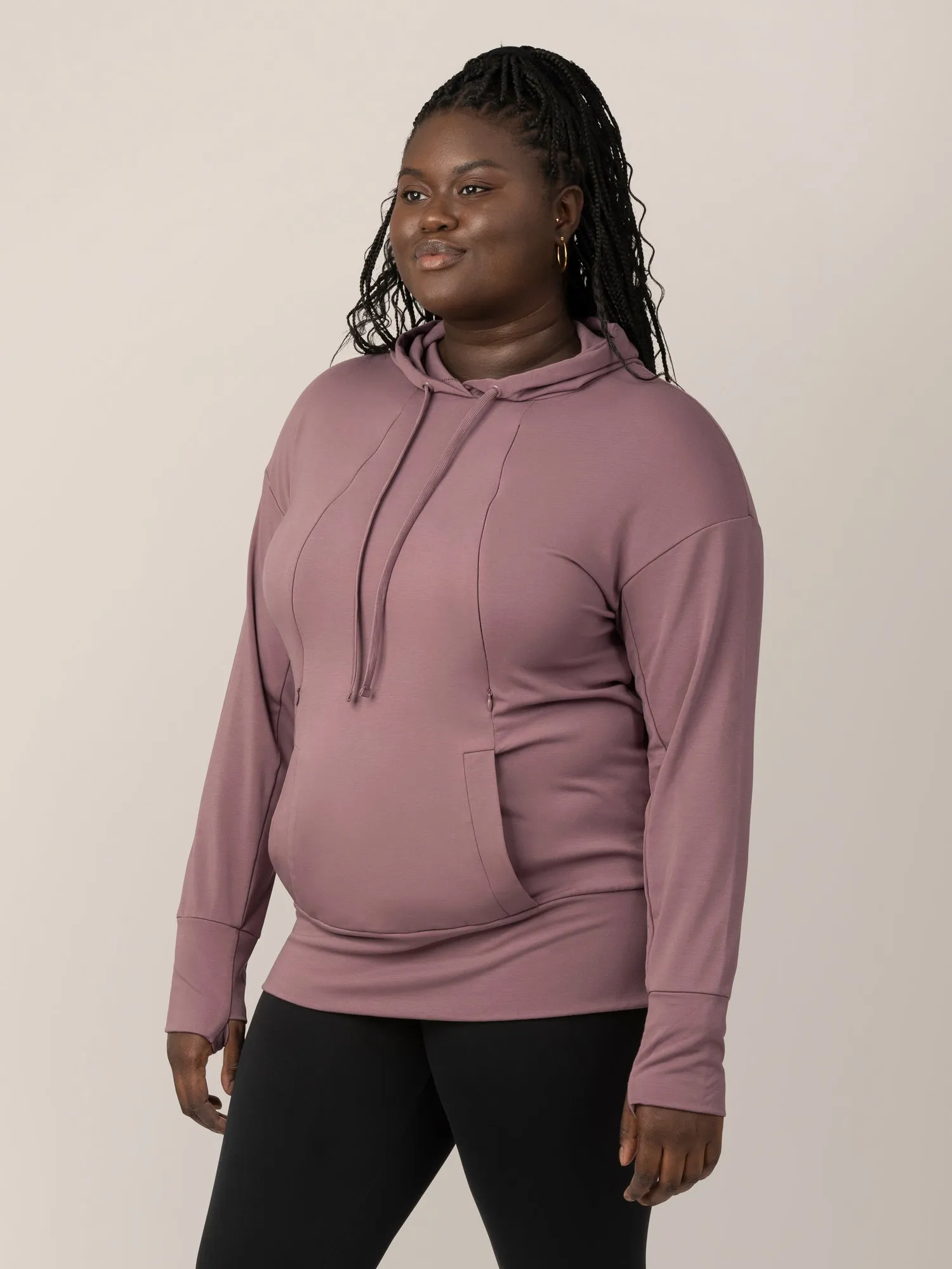 Bamboo Maternity & Nursing Hoodie | Twilight