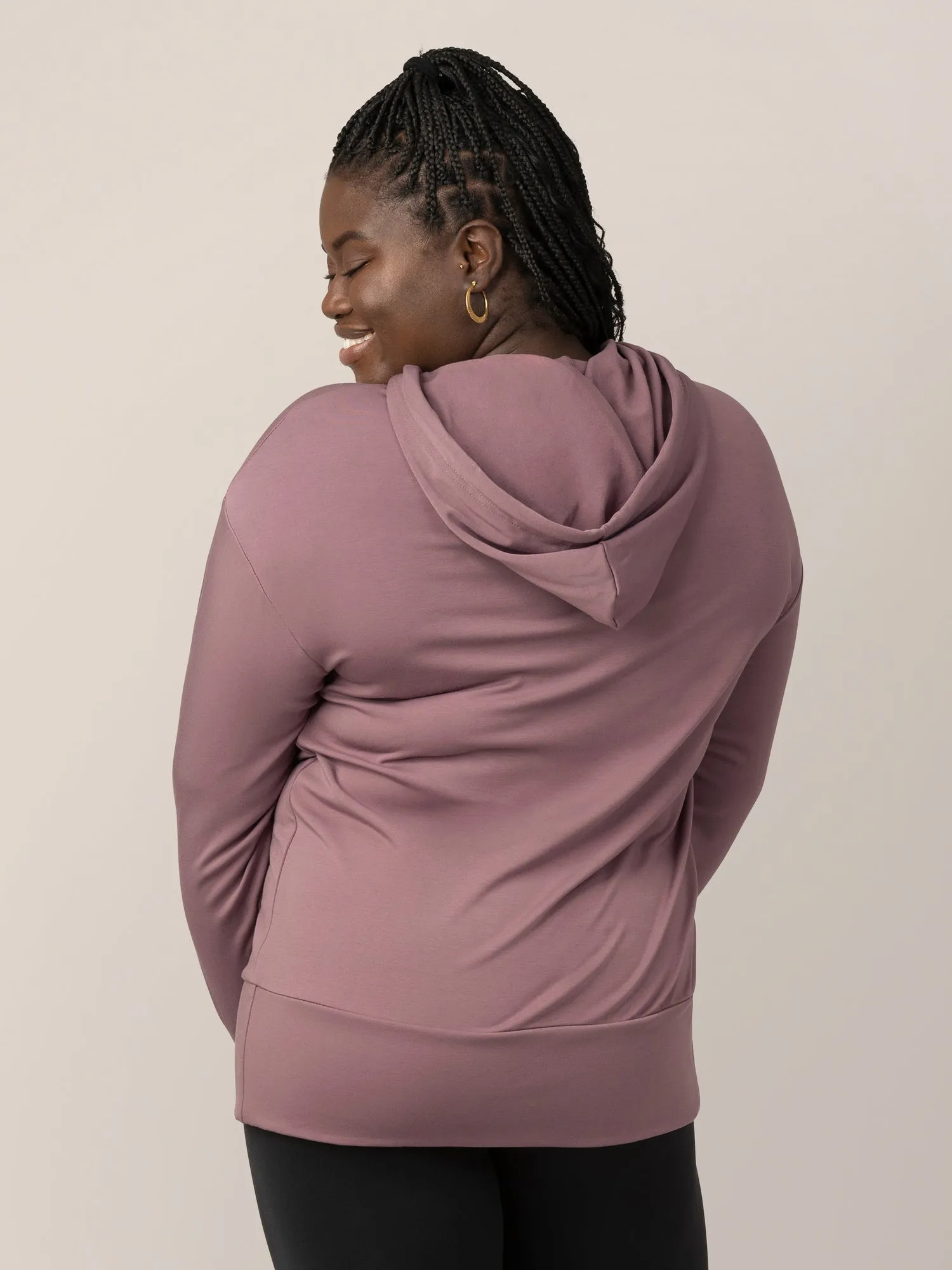 Bamboo Maternity & Nursing Hoodie | Twilight