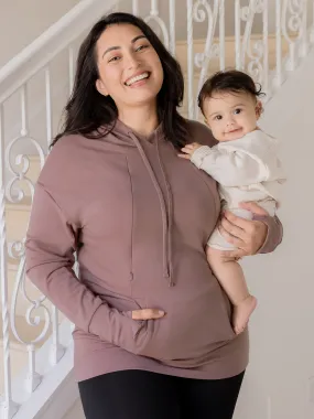 Bamboo Maternity & Nursing Hoodie | Twilight