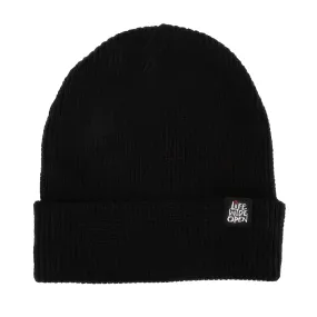 Black Waffle LWO Beanie