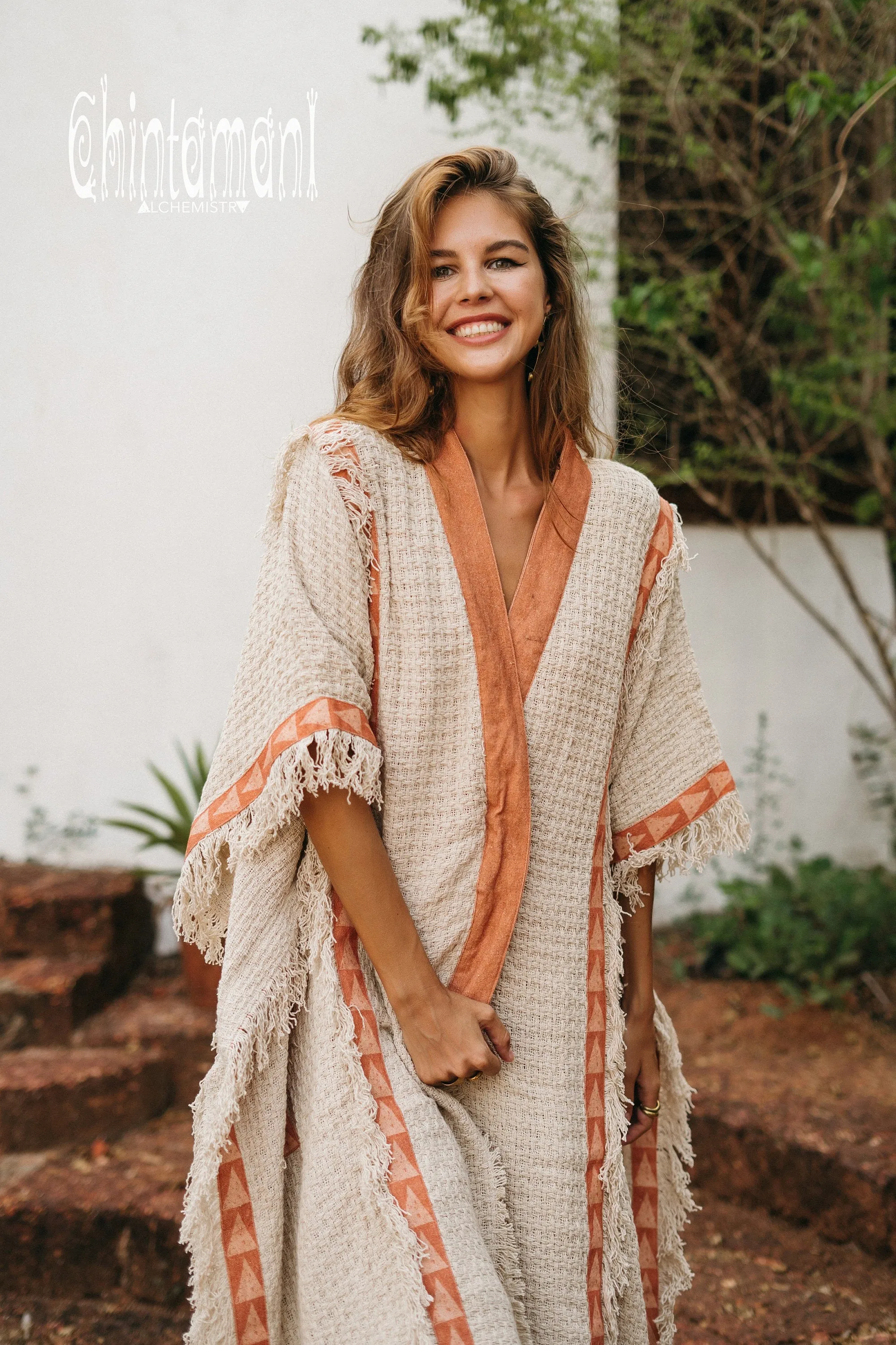 Bohemian Kimono Poncho