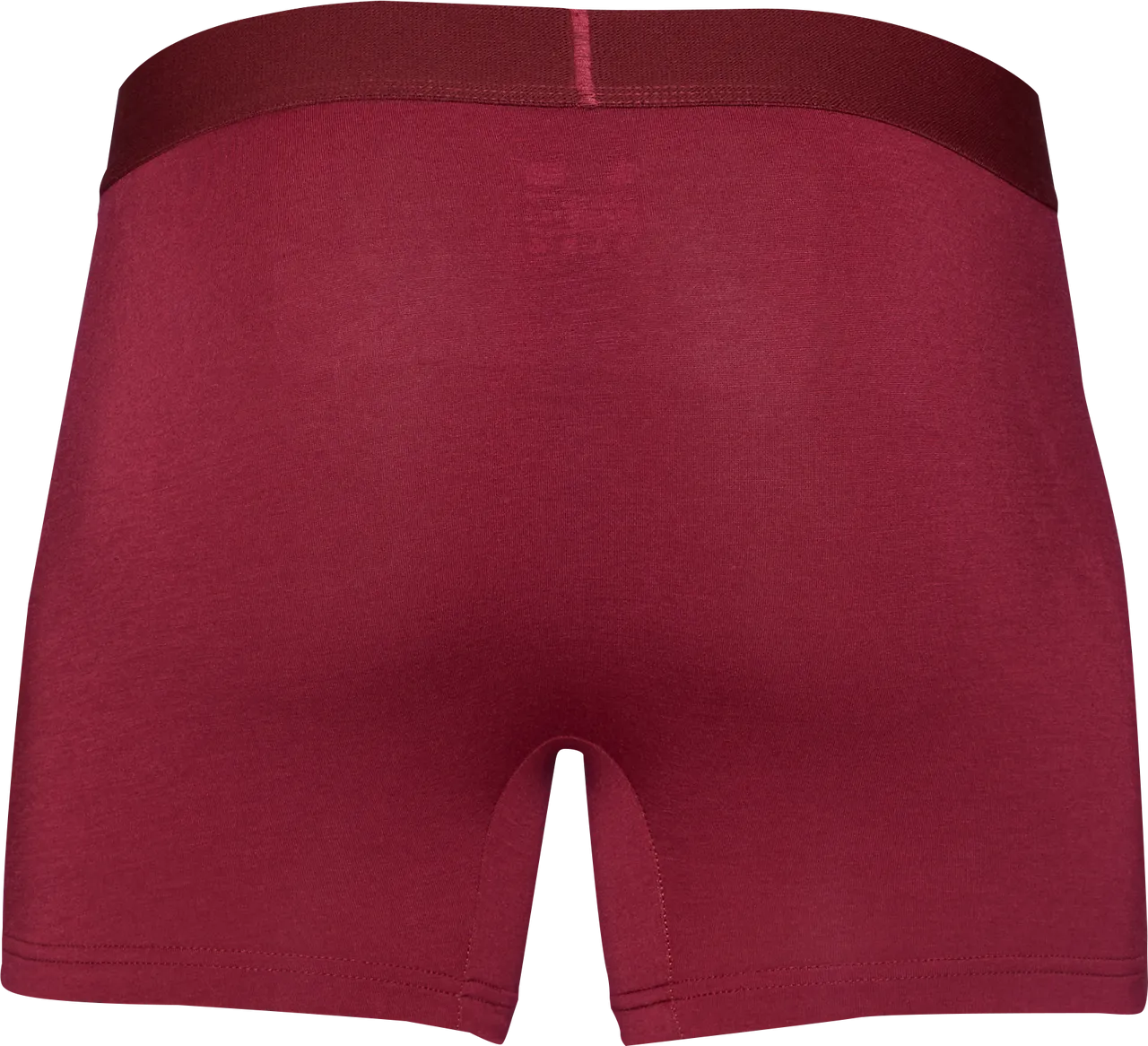 Boxer Brief w/ Fly in Burgundy Red by Wood Underwear