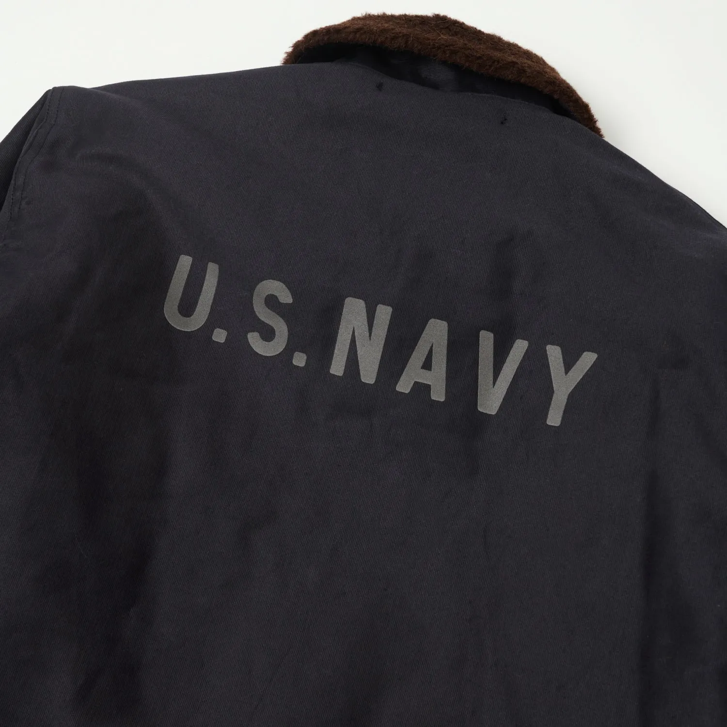 Buzz Rickson's Type N-1 Deck Jacket - Navy Demotex