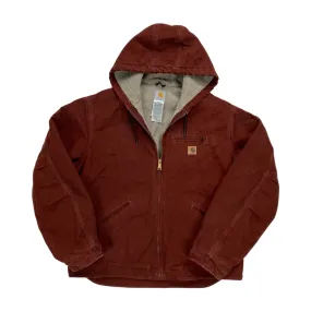 Carhartt Deep Red Active Fleece Lined Jacket