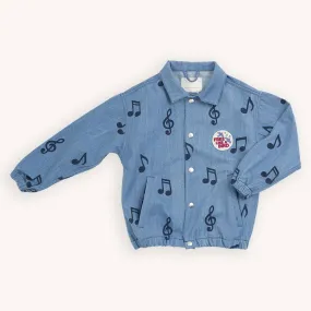 Carlijnq denim music - kids jacket