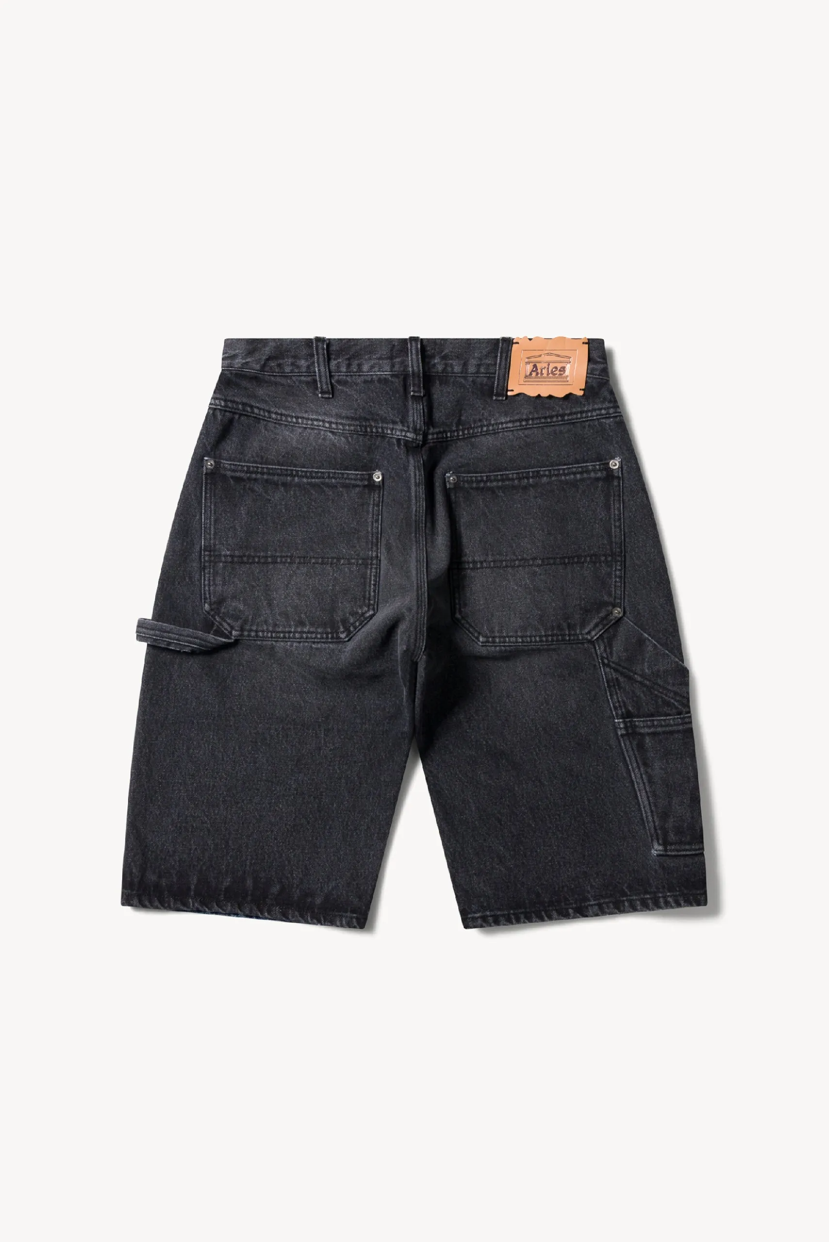 Colourblocked Denim Carpenter Short