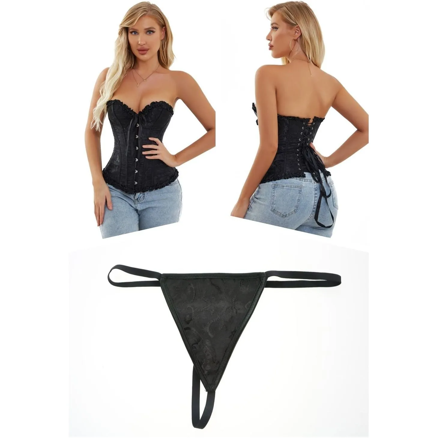 Corset Lingerie Bodyshaper Top