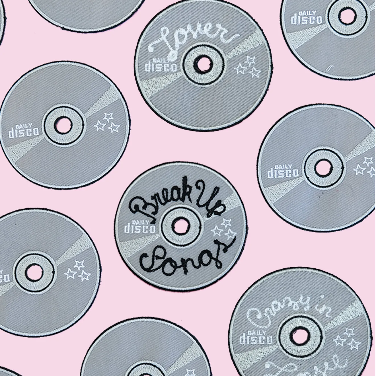 Custom CD Mixtape Patch