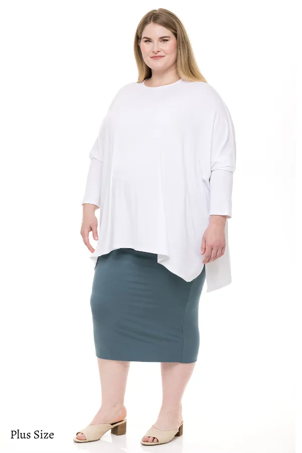 ELLIE TOP SOLID JERSEY