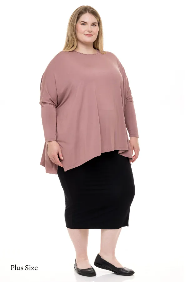 ELLIE TOP SOLID JERSEY