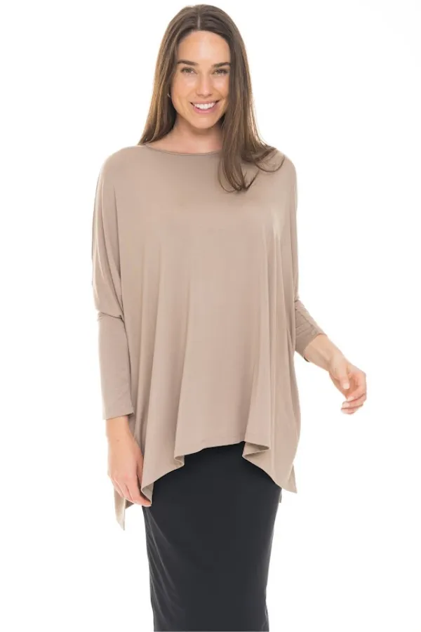 ELLIE TOP SOLID JERSEY