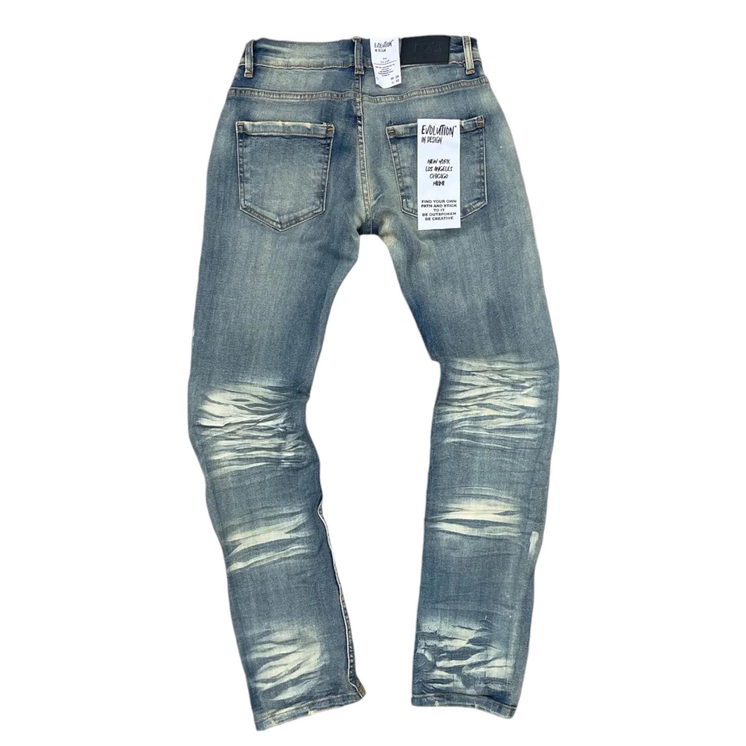 EVOLUTION: Washed Down Denim 33836