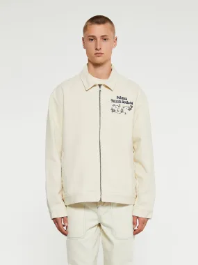 Fifth Zip Jacket in Off-White