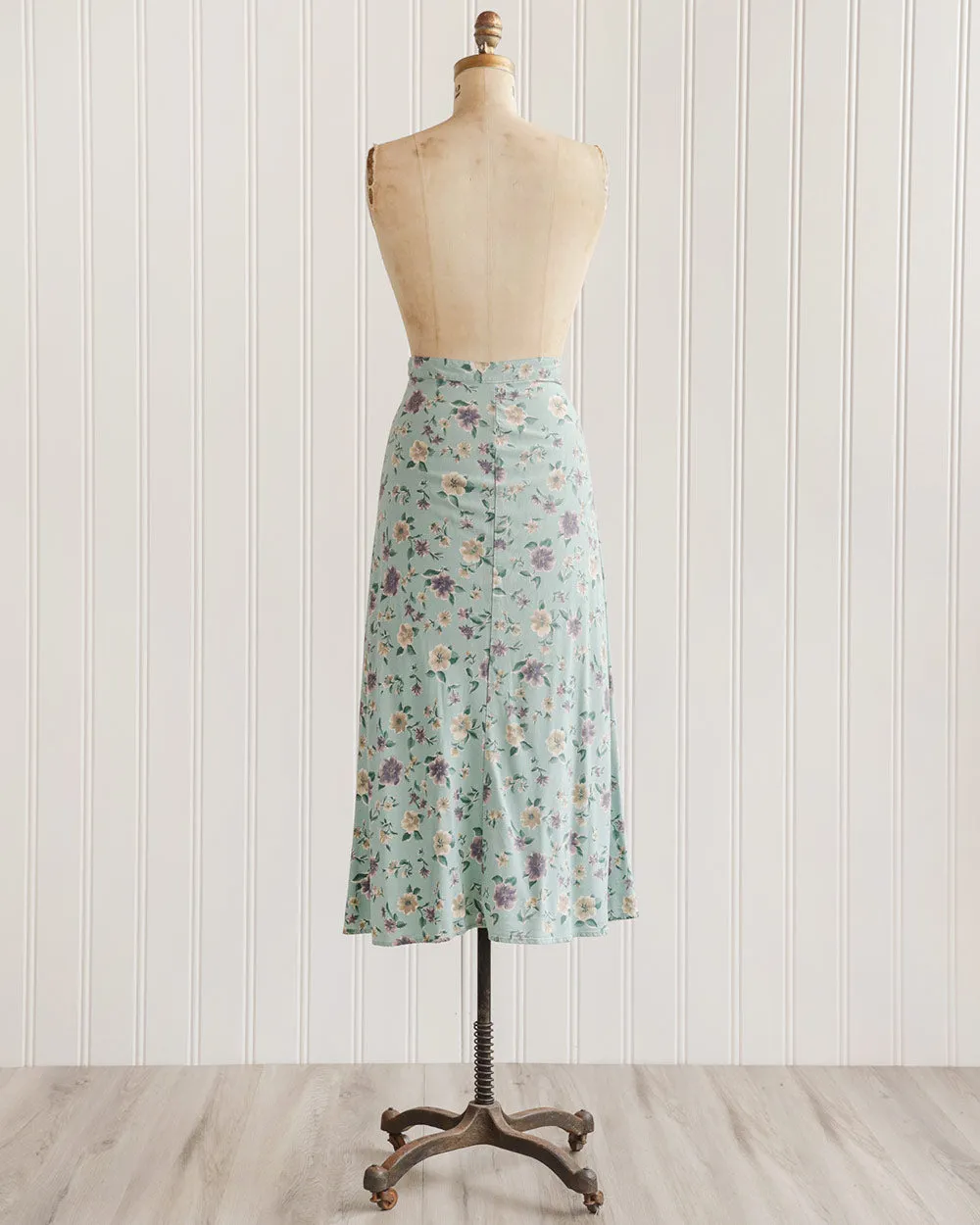 Genevieve Floral Midi Skirt