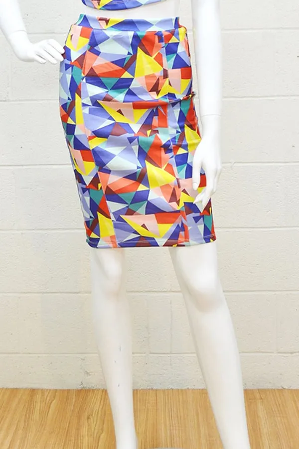 Geometric Skirt