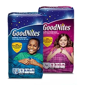 GoodNites 41315 Youth Absorbent Underwear Pack of 11