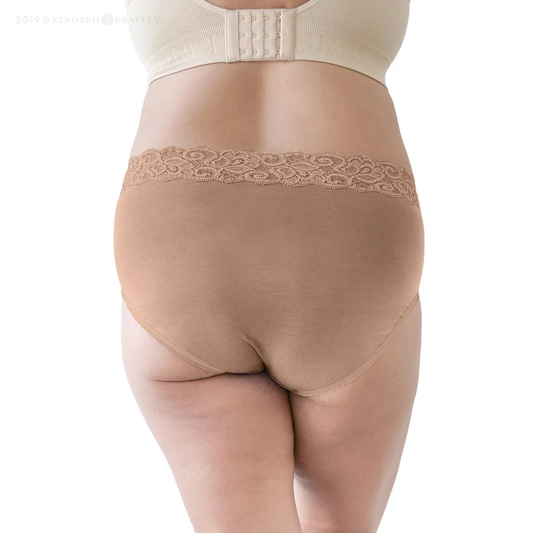 High-Waisted Postpartum Recovery Panties (5-Pack) | Assorted Neutrals