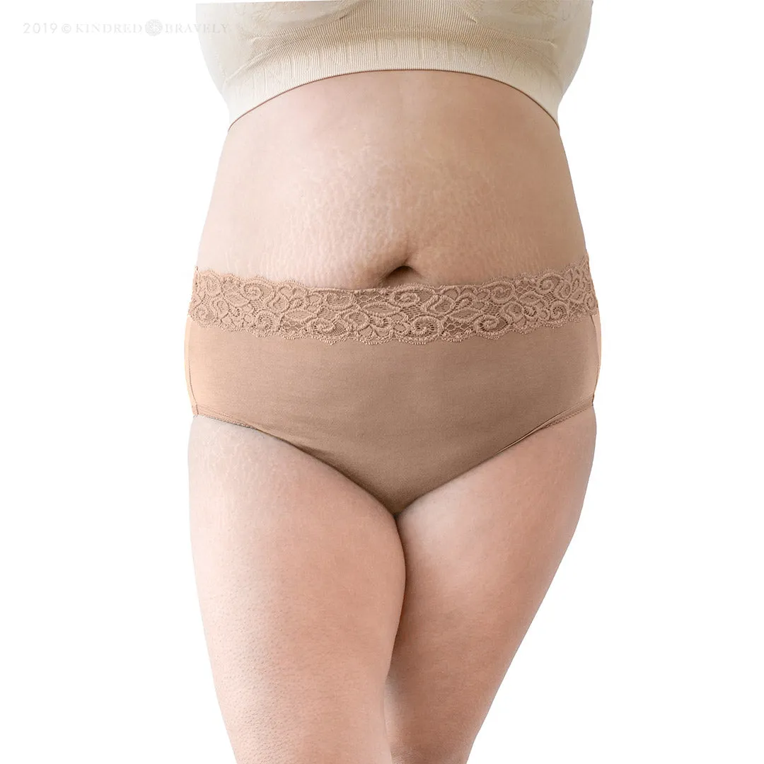 High-Waisted Postpartum Recovery Panties (5-Pack) | Assorted Neutrals