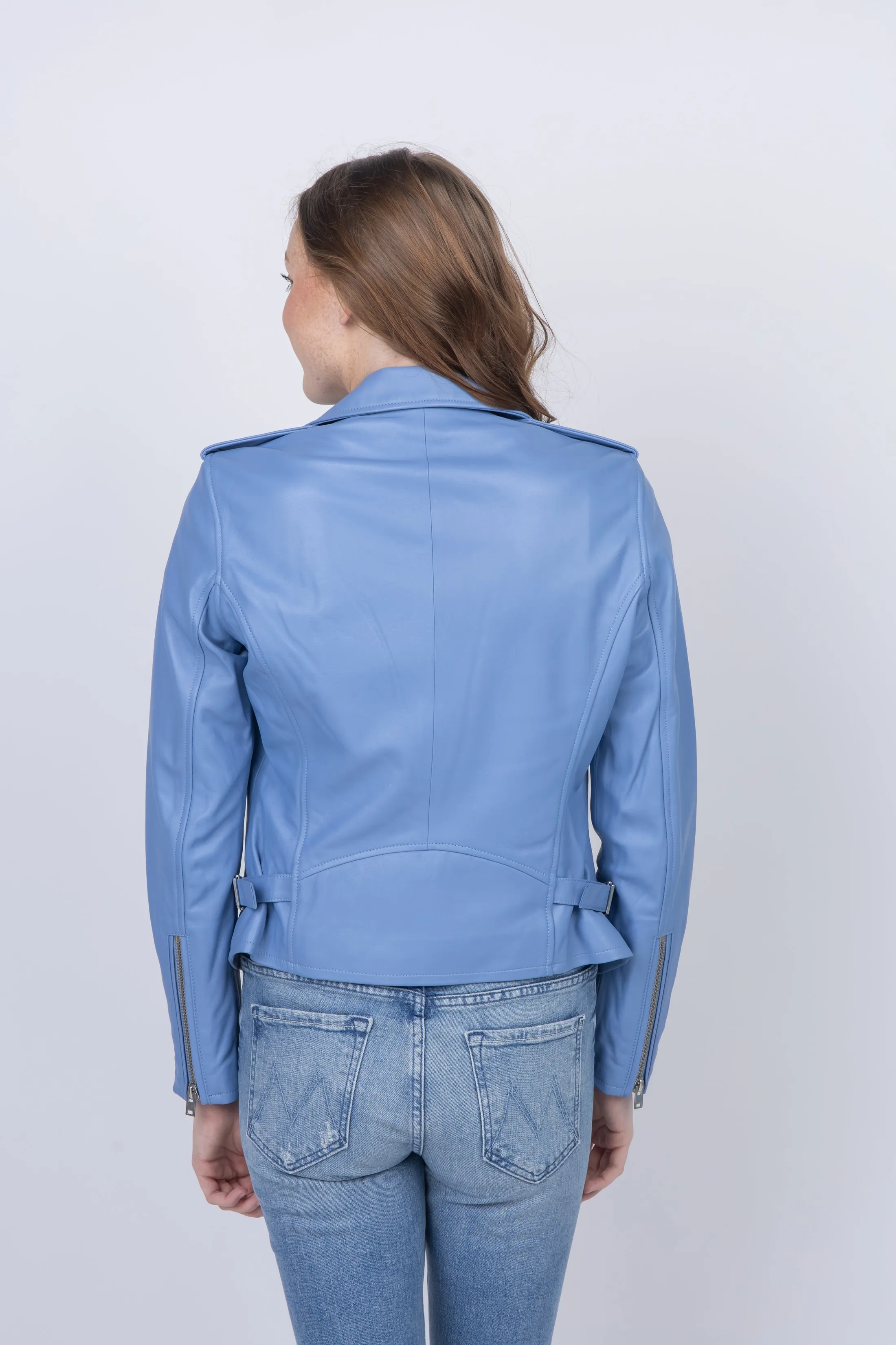 Iro Newhan Jacket in Azur Blue