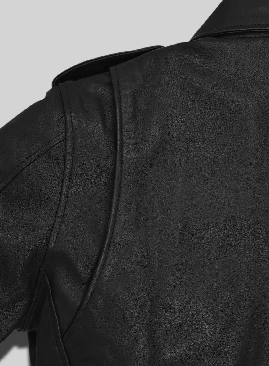 Iron Steed Black Leather Jacket