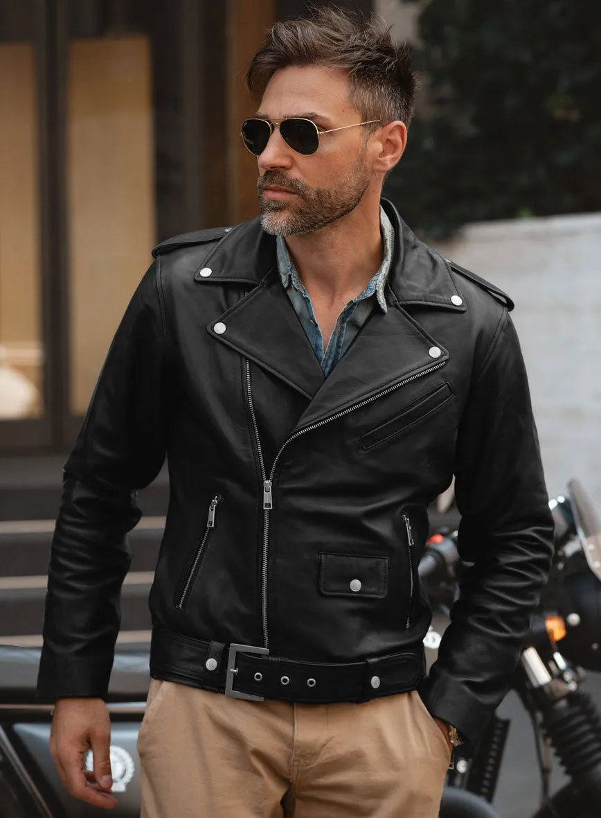 Iron Steed Black Leather Jacket