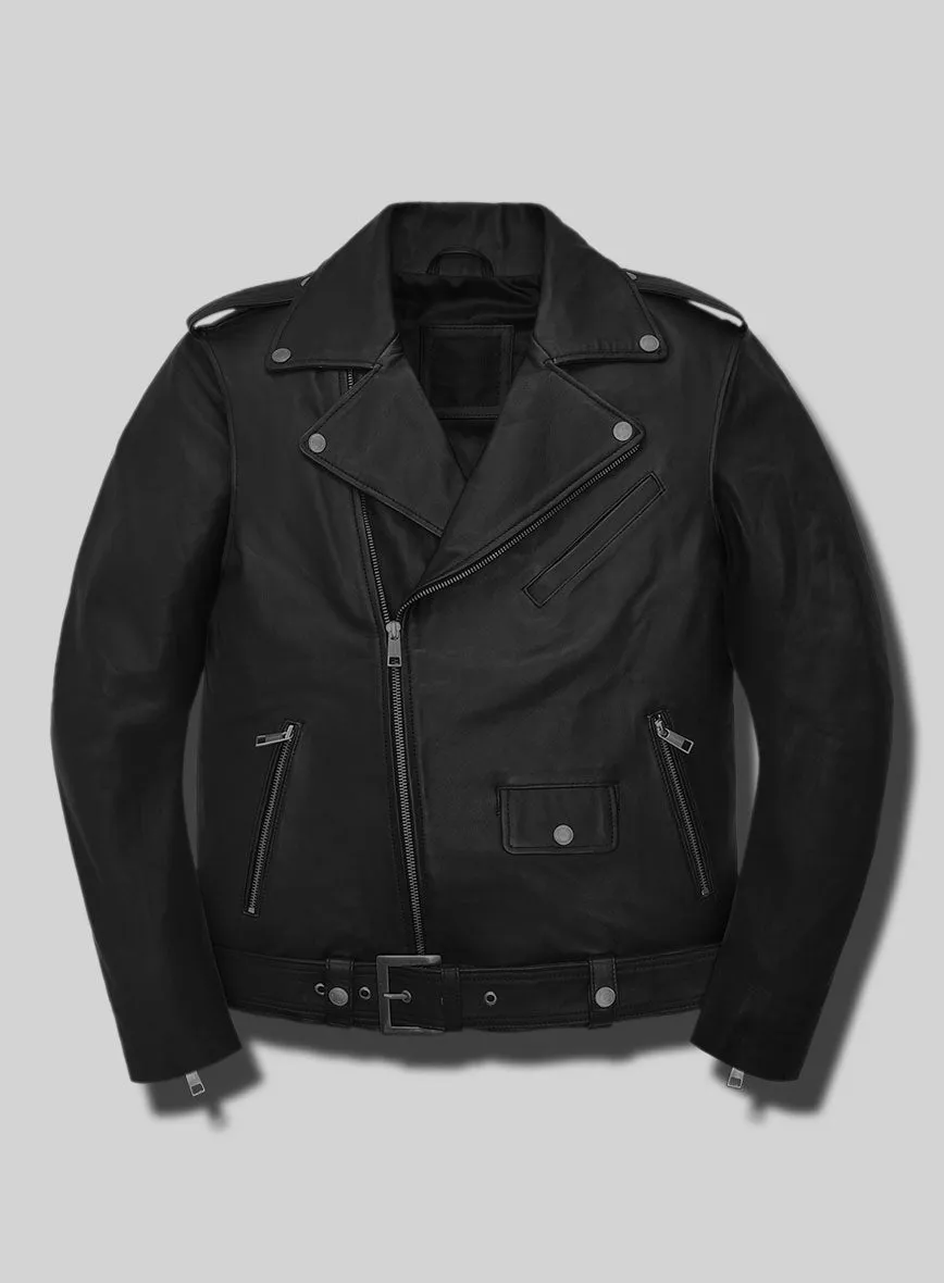 Iron Steed Black Leather Jacket