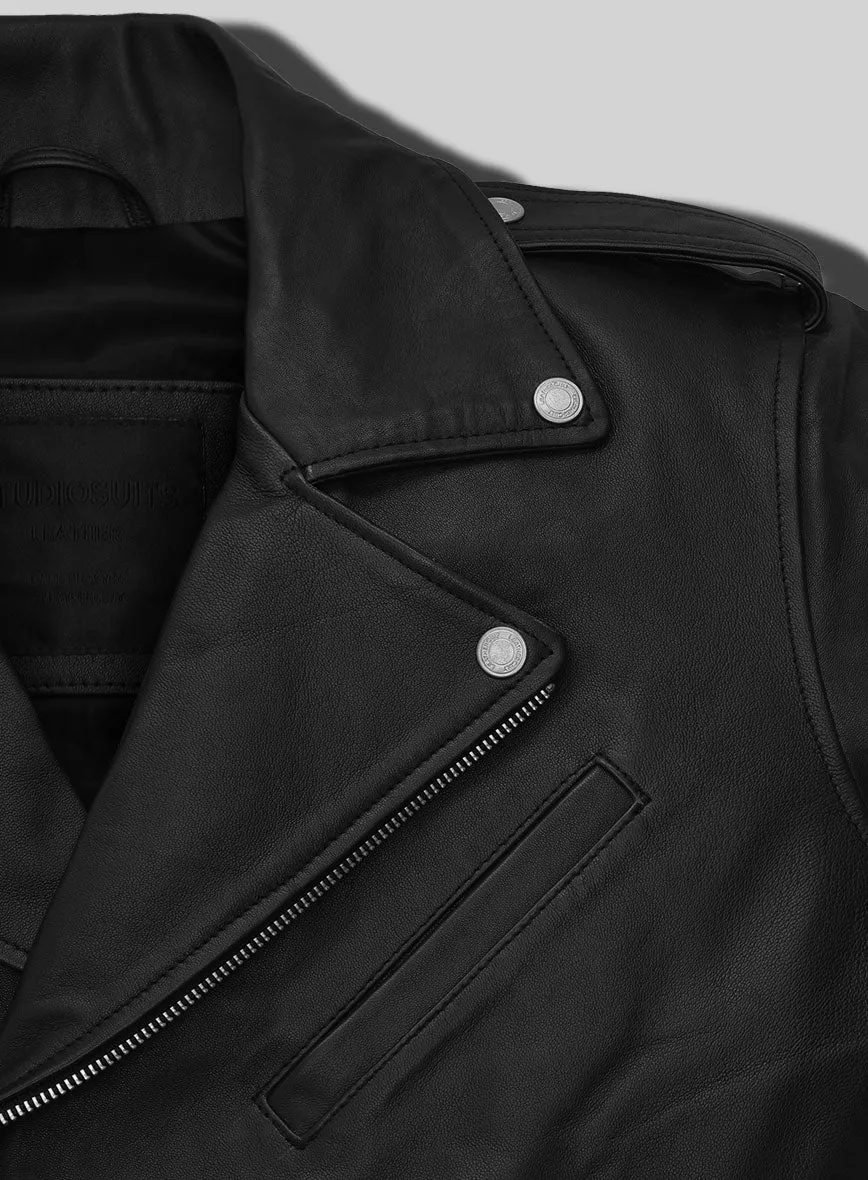 Iron Steed Black Leather Jacket