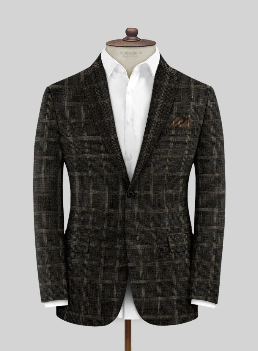 Italian Murano Ando Wool Linen Silk Suit