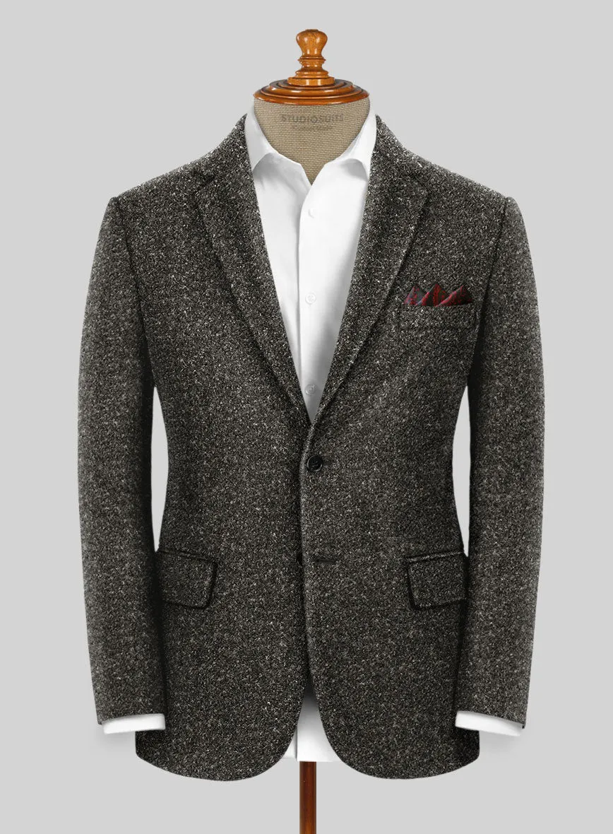 Italian Noce Boucle Wool Jacket