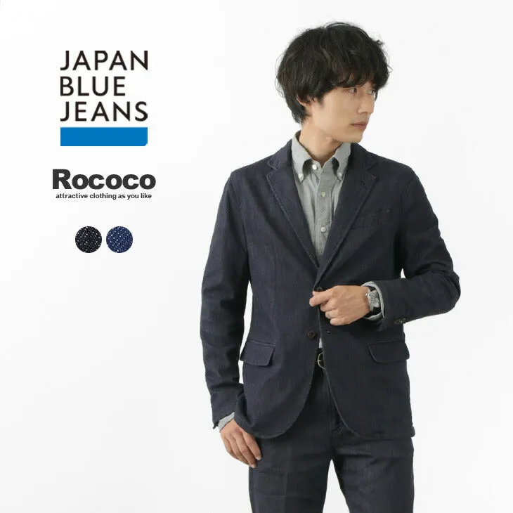 JAPAN BLUE JEANS / RJB3960 Shin Denim 8.5oz Officer Tailored Jacket