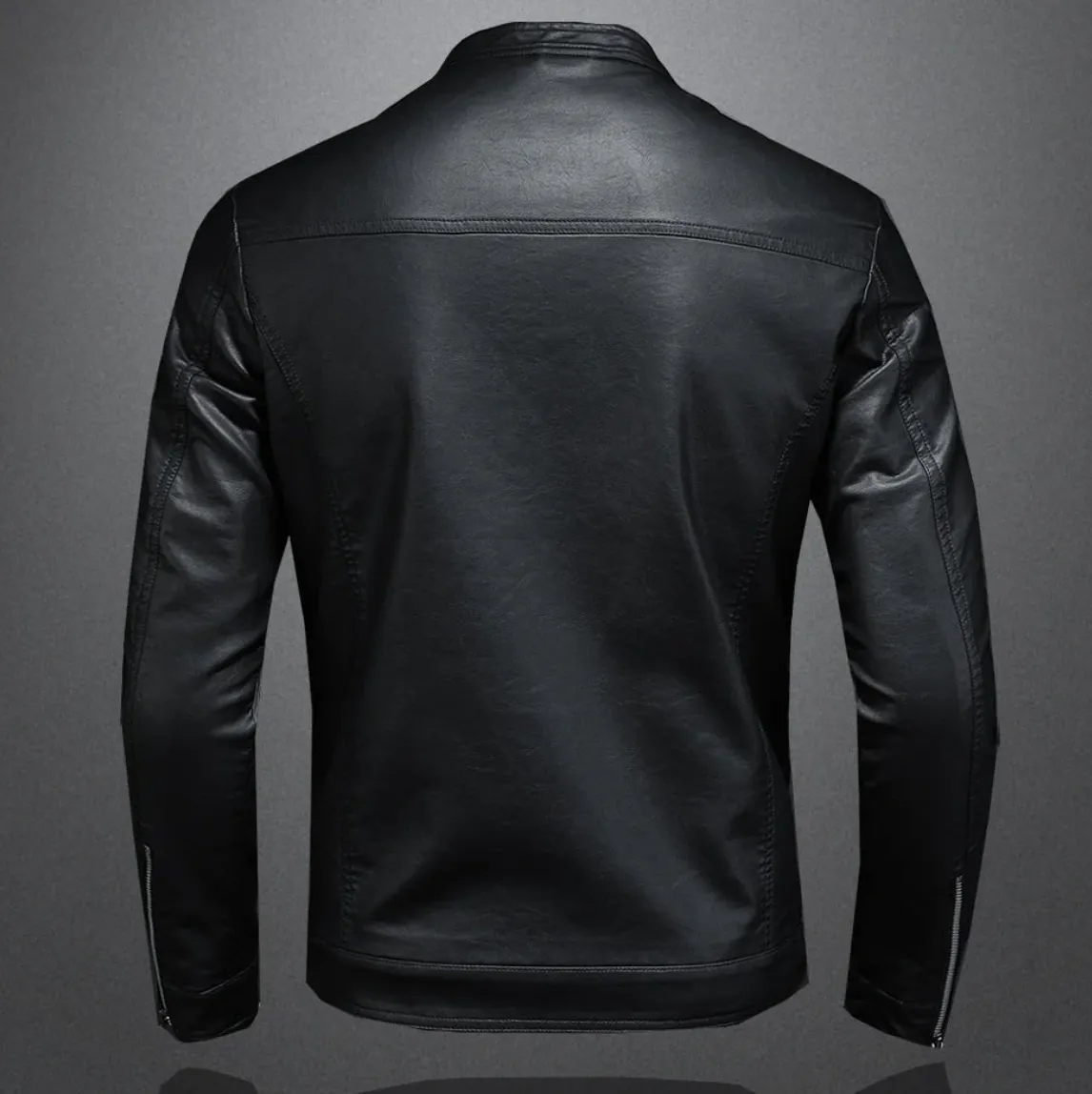 JASPER | PREMIUM GENUINE LEATHER MEN'S MOTORCYCLE JACKET