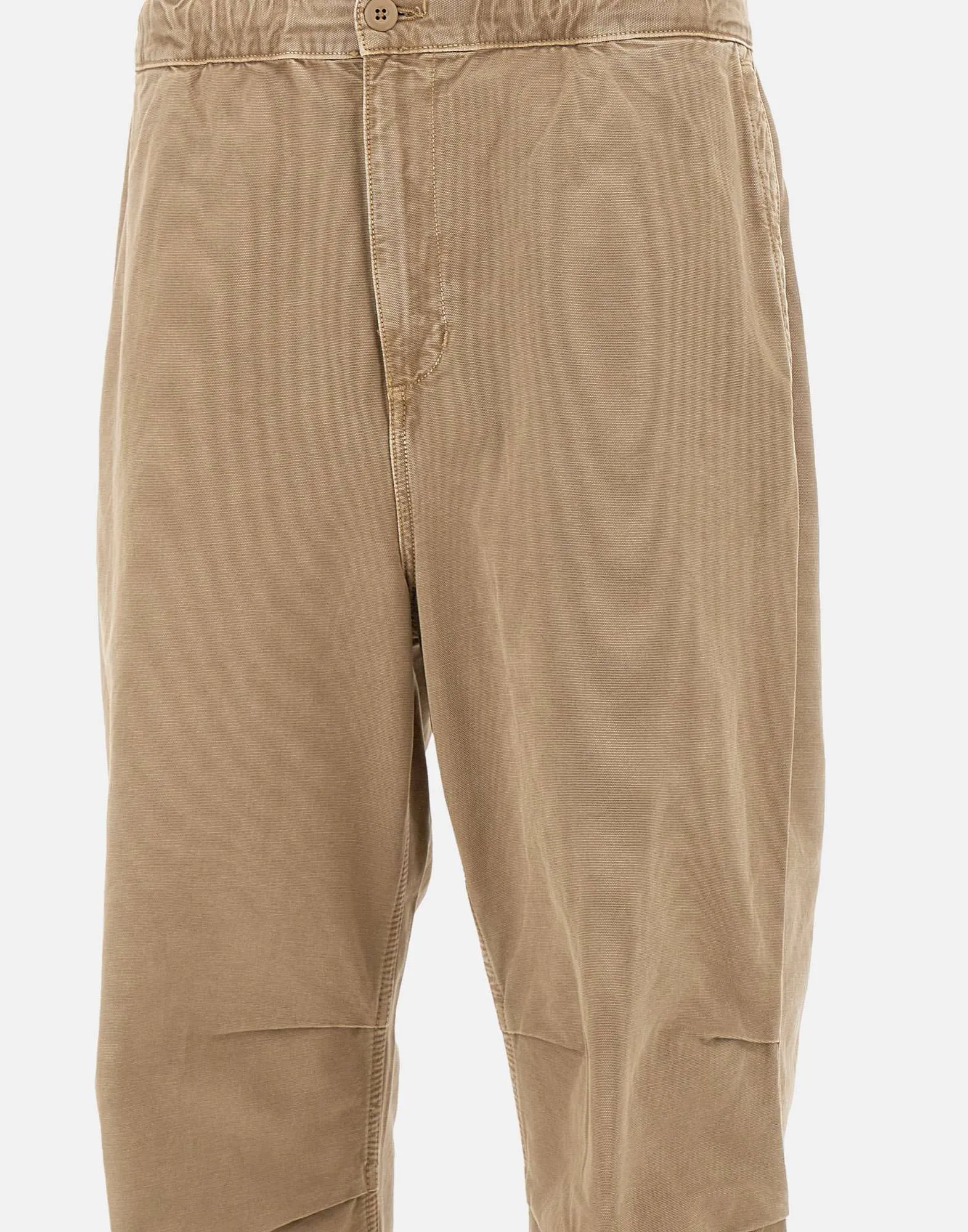 Judd Men's Cotton Trousers in Sand