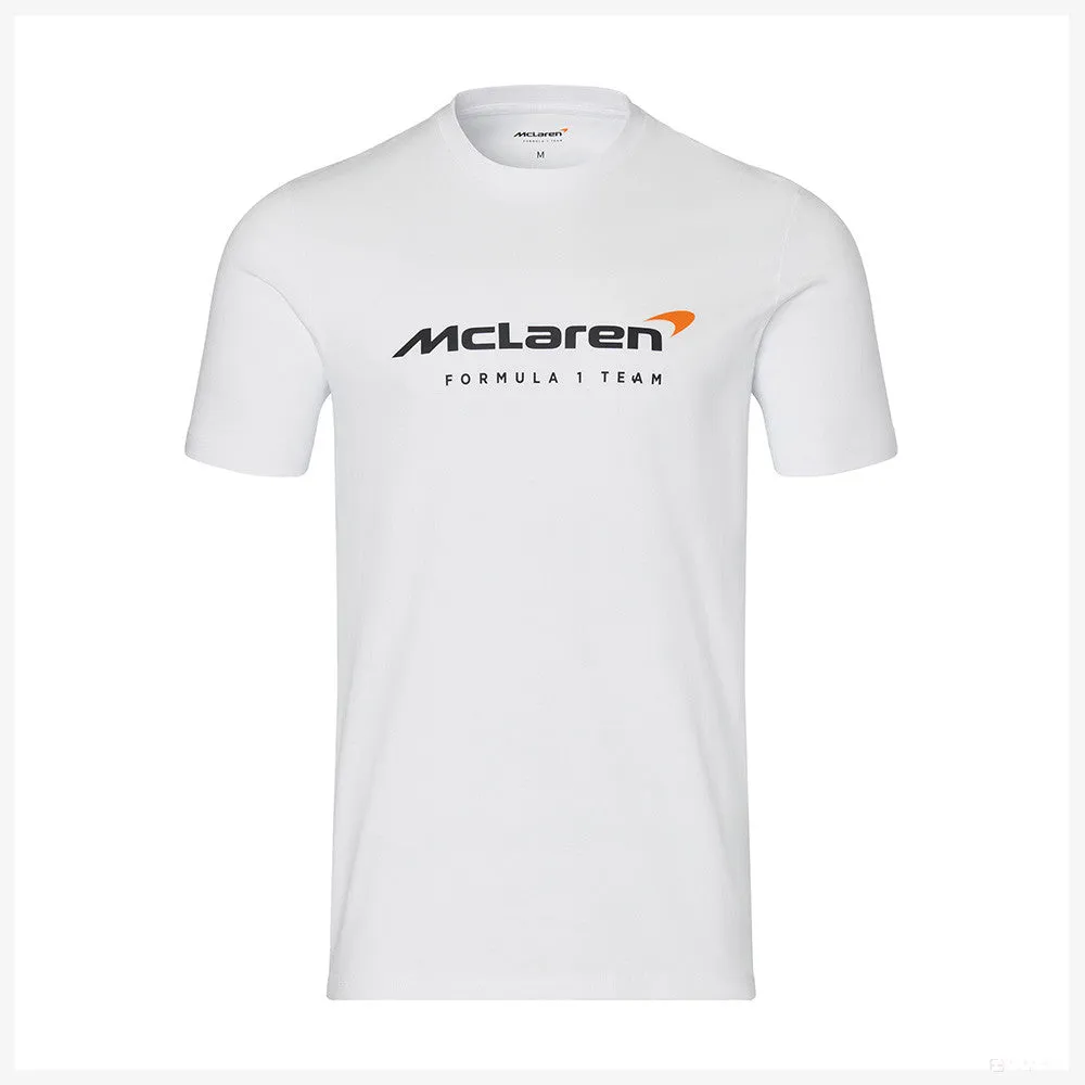 McLaren T-Shirt, Team Logo, White, 2022