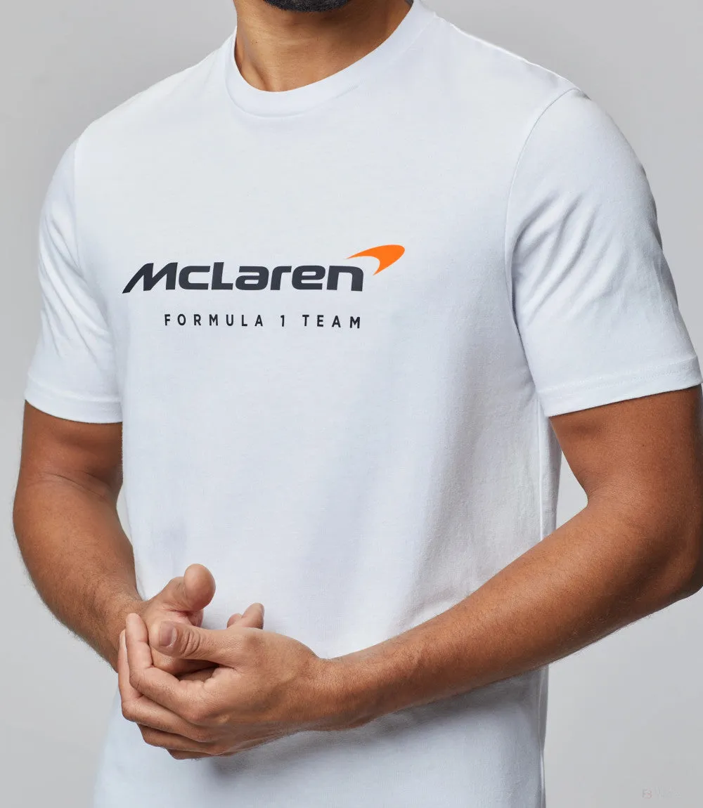 McLaren T-Shirt, Team Logo, White, 2022