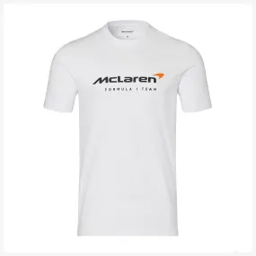 McLaren T-Shirt, Team Logo, White, 2022