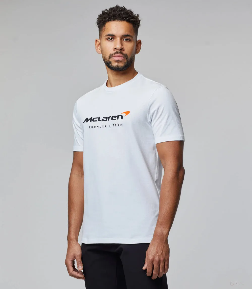 McLaren T-Shirt, Team Logo, White, 2022