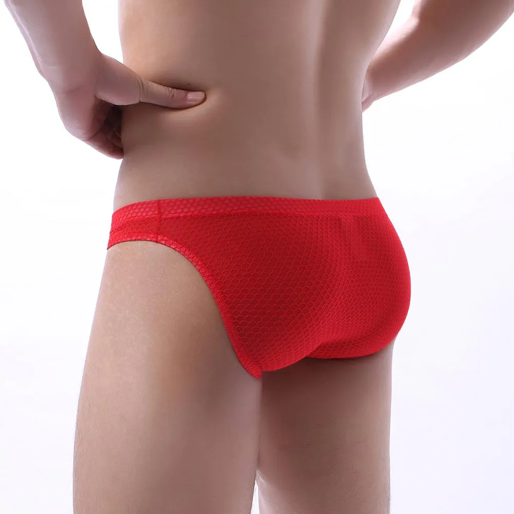 Mesh Briefs - XLarge (Red)