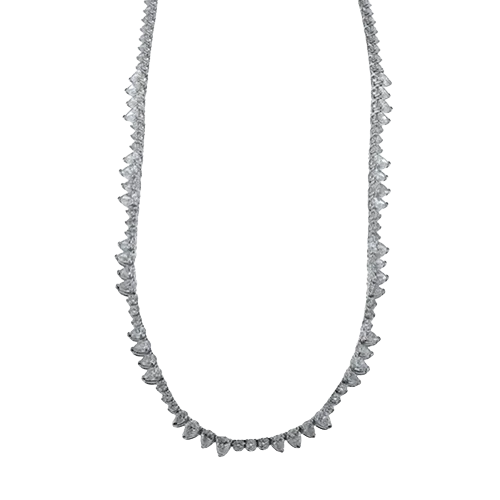 Necklace in 18k Gold with Diamonds