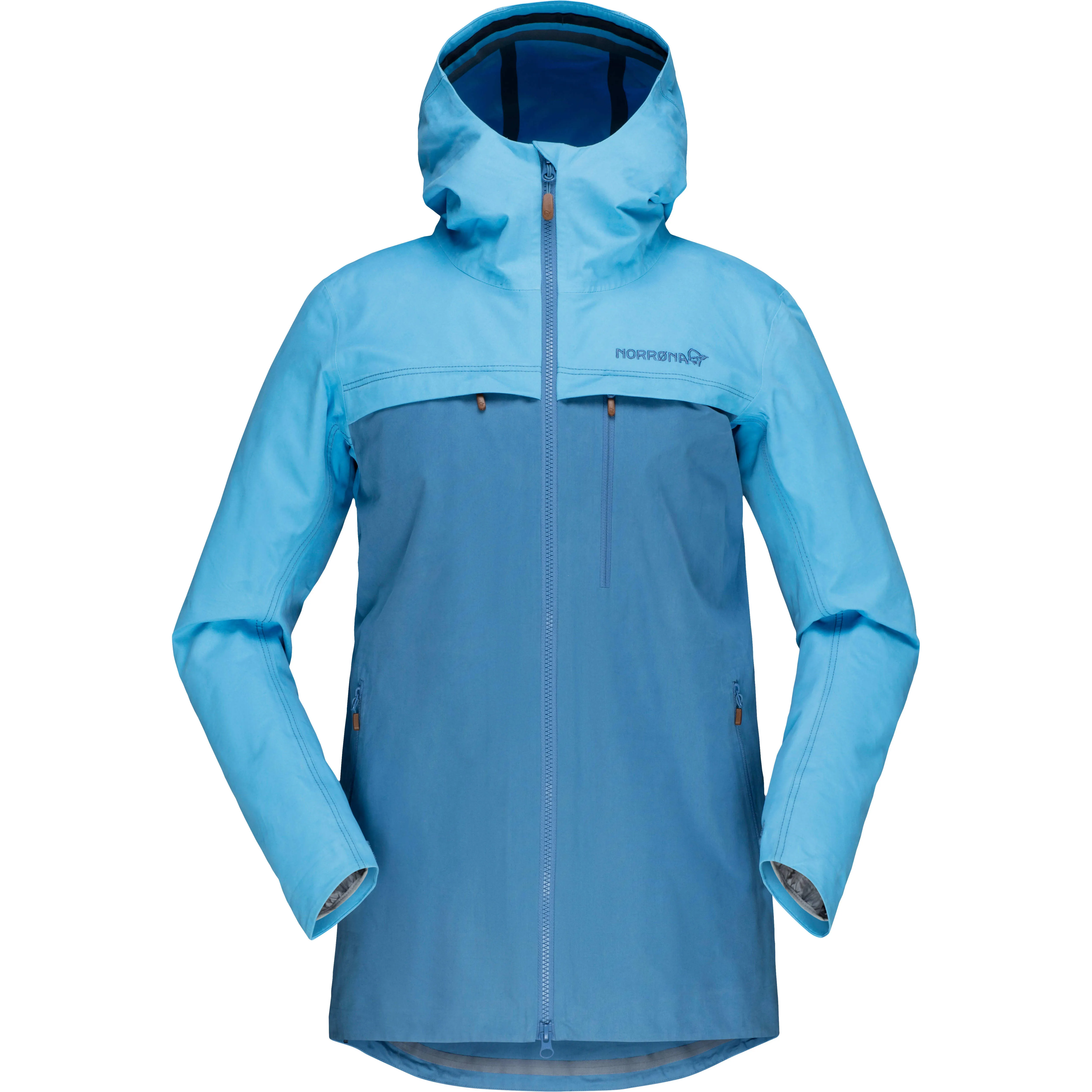 Norrøna Women&#x27;s Svalbard Cotton Jacket Blue/Coronent Blue | Buy Norrøna Women&#x27;s Svalbard Cotton Jacket Blue/Coronent Blue here | Outnorth