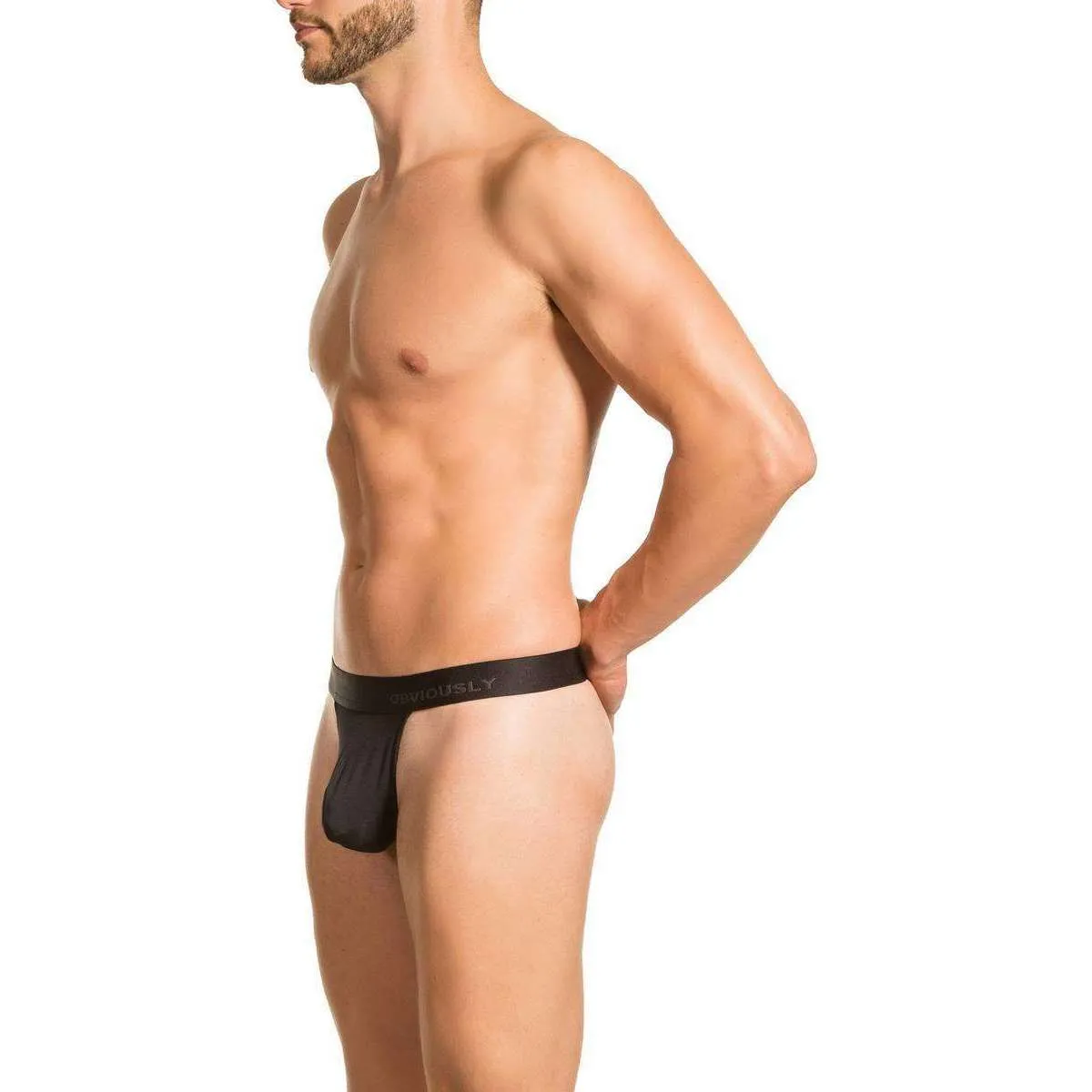 Obviously Primeman AnatoMAX Thong - Black