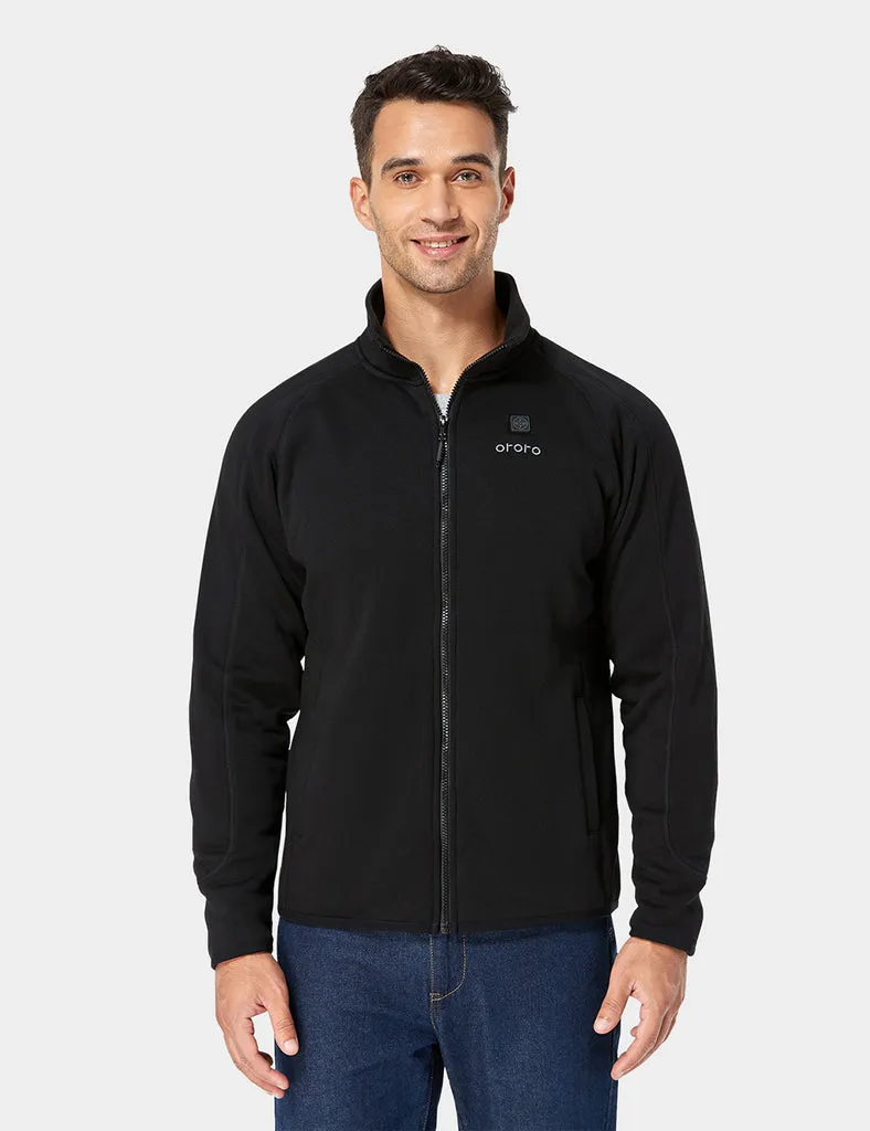 (Open-box) Men's Heated Fleece Jacket (Battery Set Not Included)