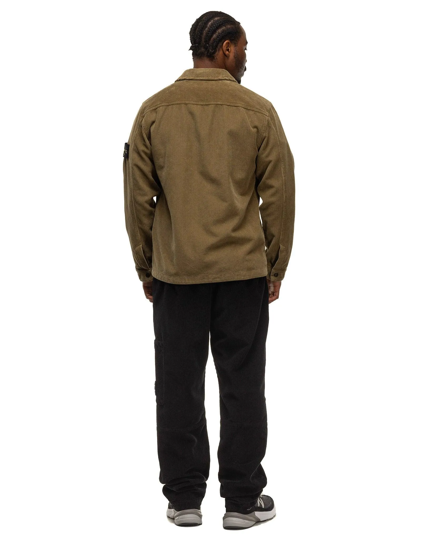 Organic Cotton Corduroy 800 Overshirt Biscuit